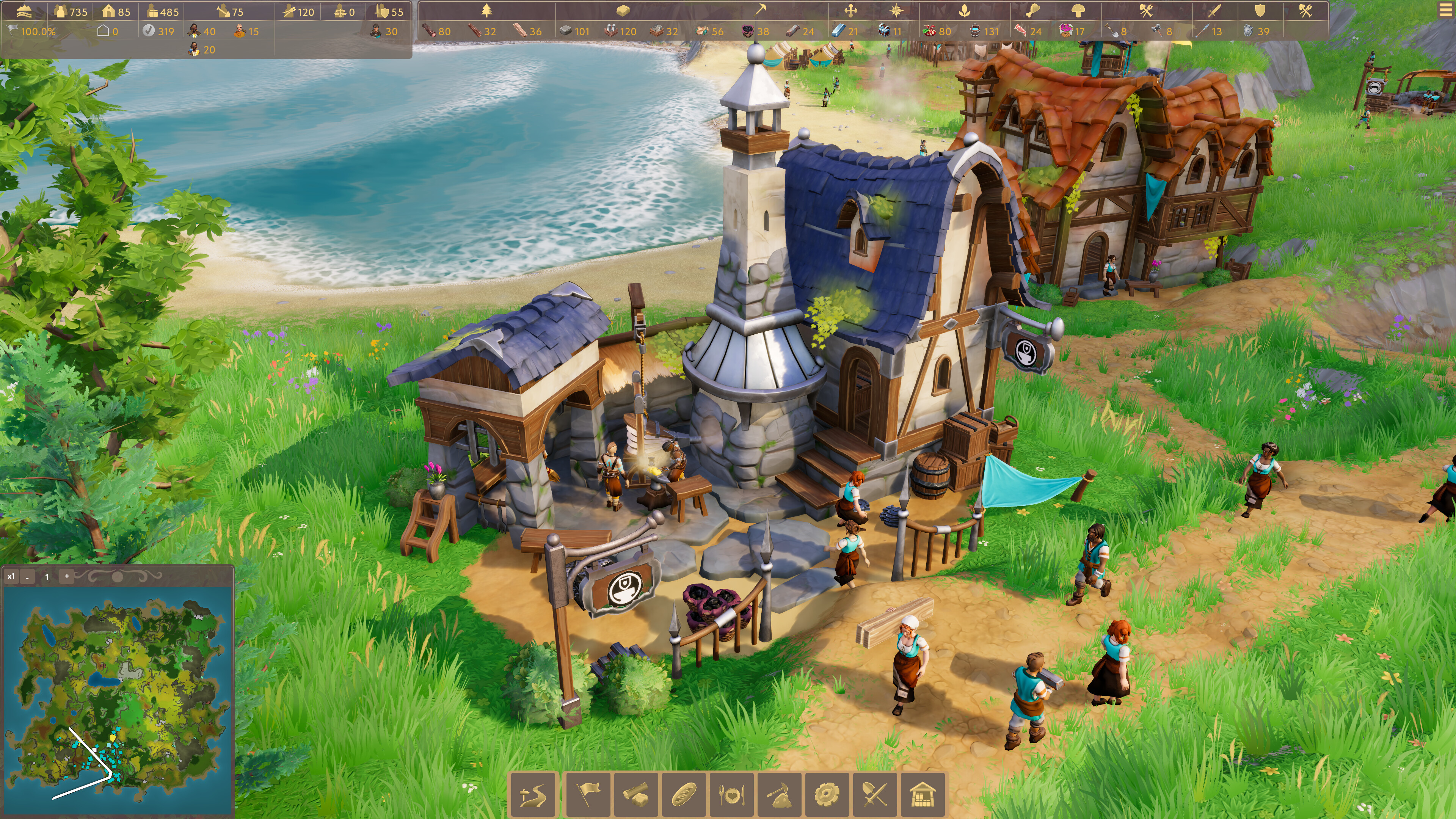 Screenshot of the game Pioneers of Pagonia 1