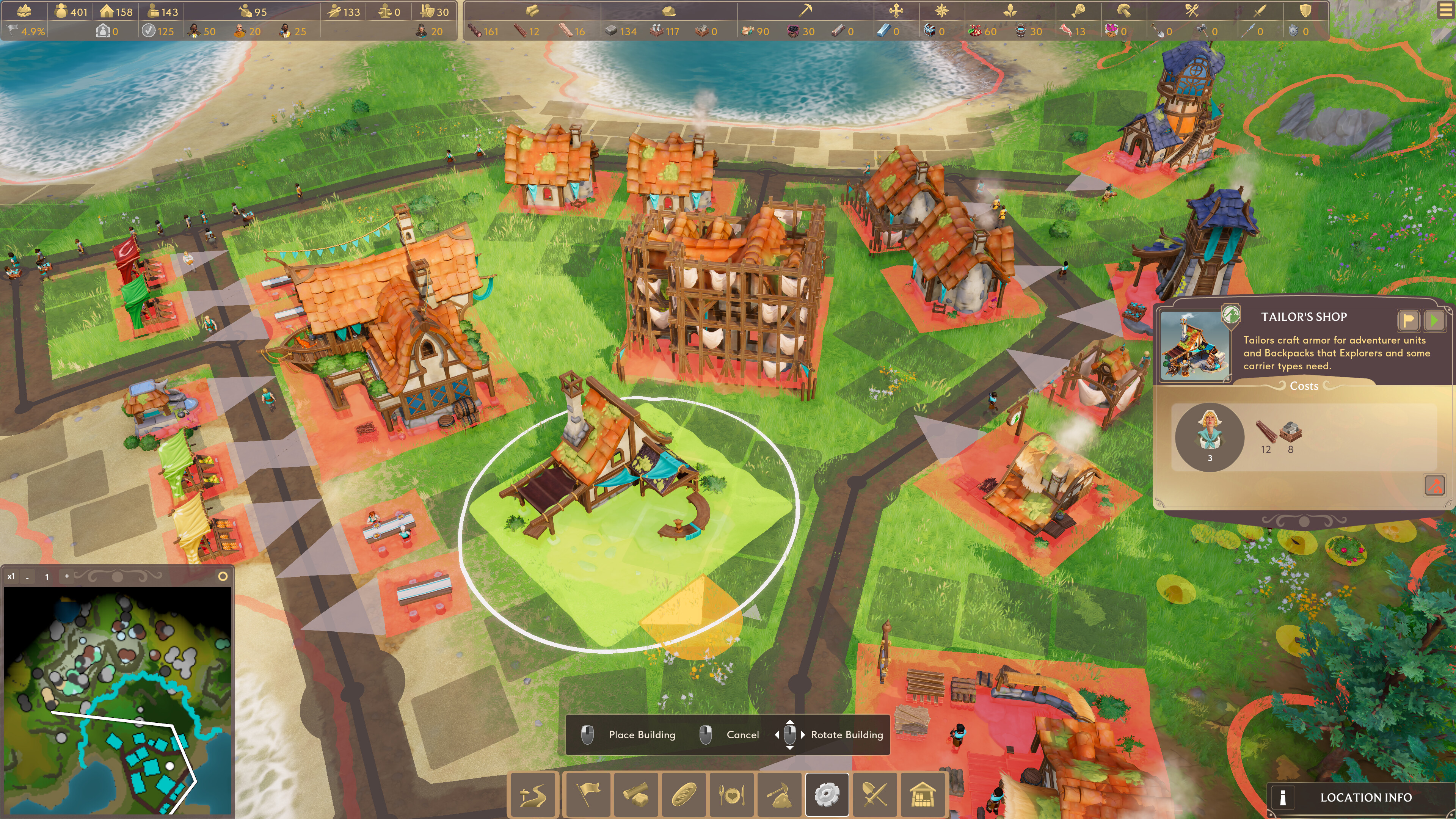 Screenshot of the game Pioneers of Pagonia 7
